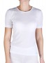 Minerva 90-91003-005, Women's Thermal T-Shirt Short Sleeve, WHITE